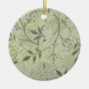 William Morris Jasmine Botanische Vintage Antik Keramikornament