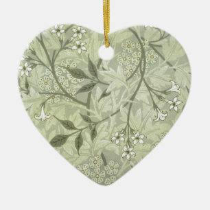 William Morris Jasmine Botanische Vintage Antiquit Keramikornament