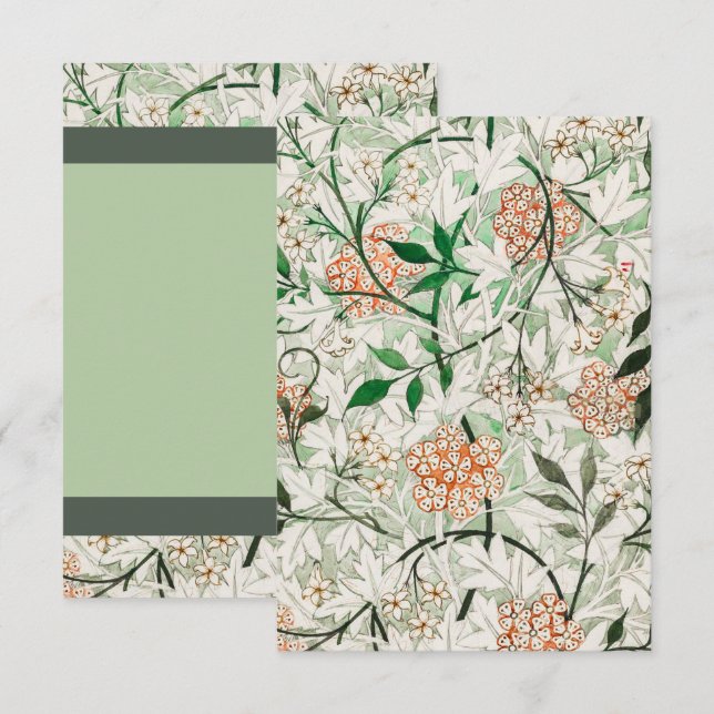 William Morris Jasmine Garden Blume Classic (Vorne/Hinten)