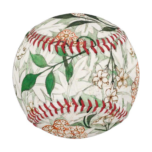 William Morris Jasmine Garden Blume Classic Baseball (Vorderseite)