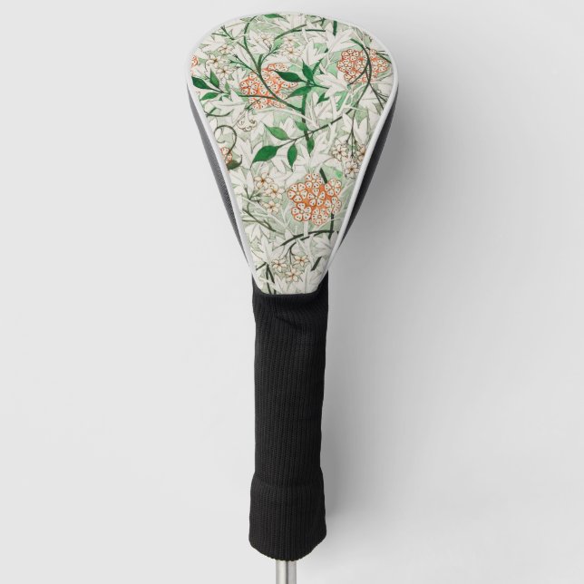 William Morris Jasmine Garden Blume Classic Golf Headcover (Vorderseite)