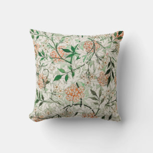 William Morris Jasmine Garden Blume Classic Kissen