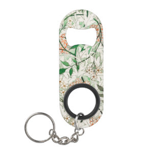 William Morris Jasmine Garden Blume Classic Mini Flaschenöffner