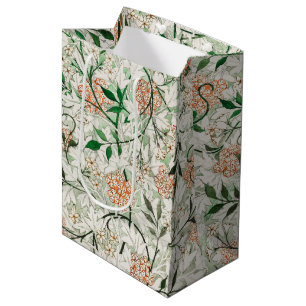 William Morris Jasmine Garden Blume Classic Mittlere Geschenktüte