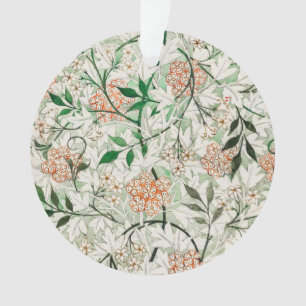 William Morris Jasmine Garden Blume Classic Ornament