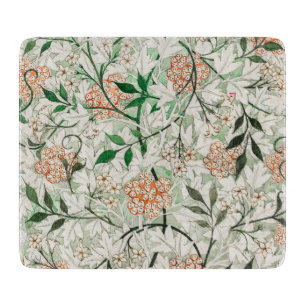 William Morris Jasmine Garden Blume Classic Schneidebrett