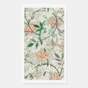 William Morris Jasmine Garden Blume Classic Serviette