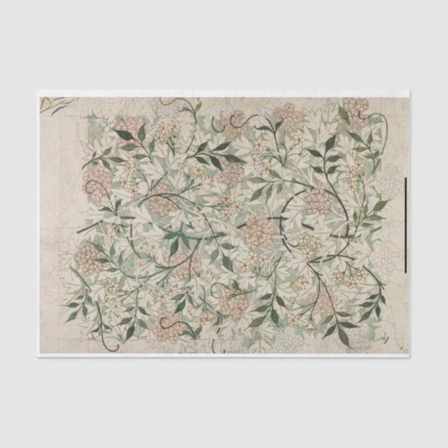 William Morris Jasmine Seidenpapier (Vorderseite)