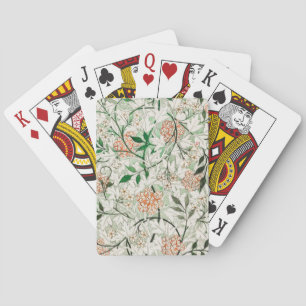 William Morris Jasmingarten-Blumen-Klassiker Spielkarten