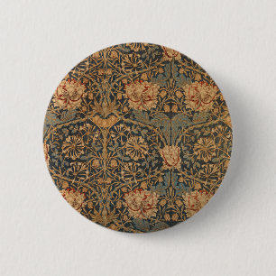 William Morris Jelängerjelänger reiches Wallpaper Button