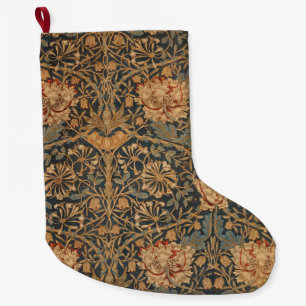 William Morris Jelängerjelänger reiches Wallpaper Großer Weihnachtsstrumpf