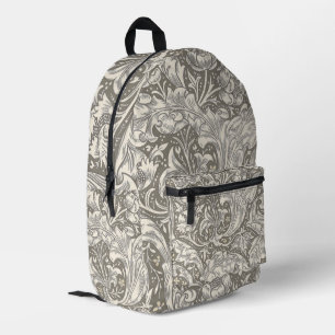 William Morris Junggesellenknopf Antik-Damaskus Bedruckter Rucksack