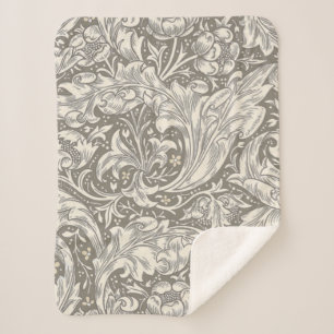 William Morris Junggesellenknopf Antique-Damaskus Sherpadecke