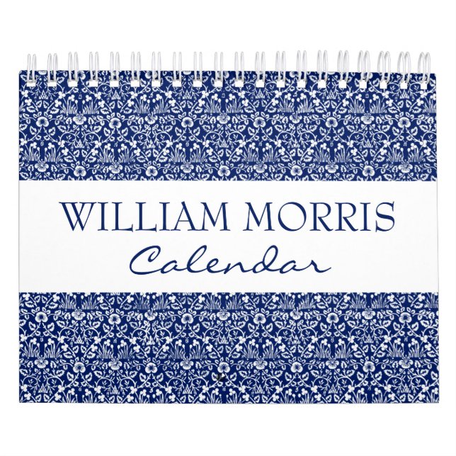 William Morris-Kalender für ästhetische Kunst Kalender (Titelbild)