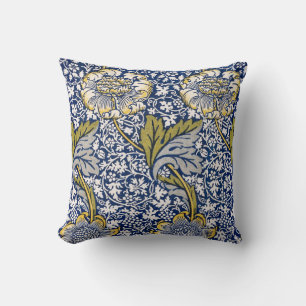 William Morris Kennet Art Throw Pillow Kissen