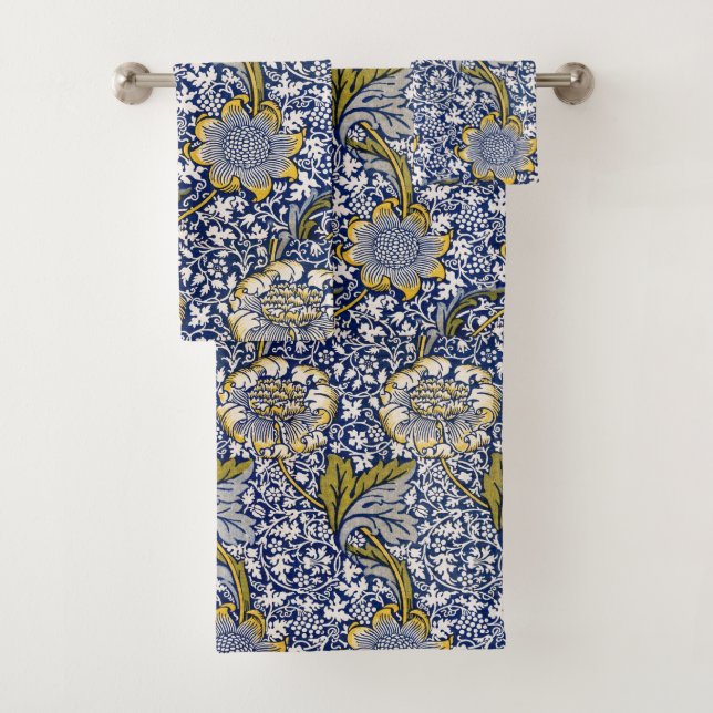 William Morris Kennet Badhandtuch Set (Insitu)