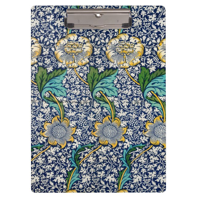 William Morris Kennet Floral Clipboard Klemmbrett (Vorderseite)