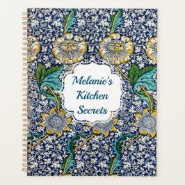 William Morris Kennet Floral Recipes Planner  Planer