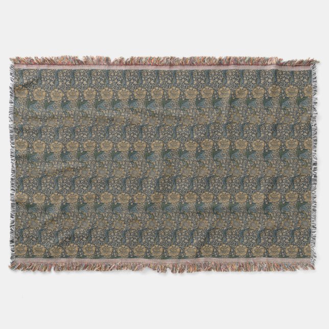 William Morris: Kennet Throw Blanket Decke (Vorderseite)