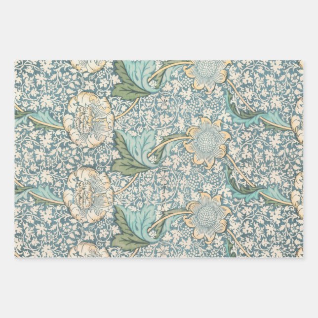William Morris Kennet Wrapping Paper Geschenkpapier Set (Vorderseite)