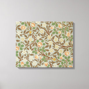 William Morris Kleeblatt Botanische Blume Leinwanddruck