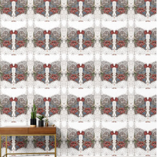 William-Morris-Kranz Tapete