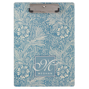 William Morris, Kunst Nouveau blaues Klemmbrett