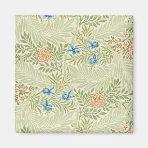 William Morris Larkspur Blumenmuster Magnet