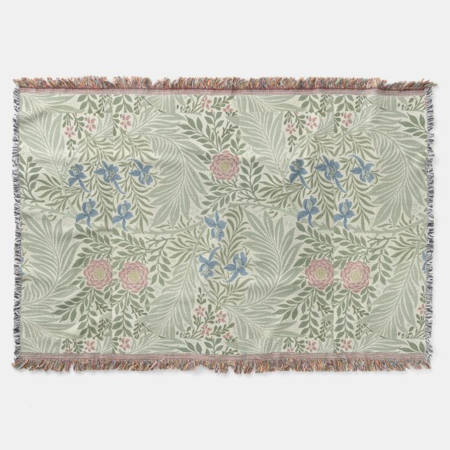 William Morris Larkspur Floral Wallpaper Decke (Vorderseite)