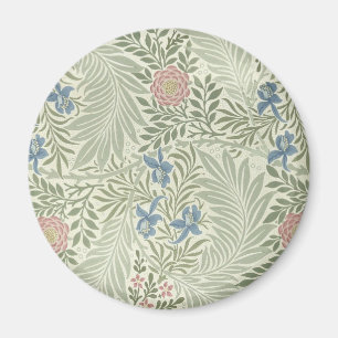 William Morris Larkspur Floral Wallpaper Magnet