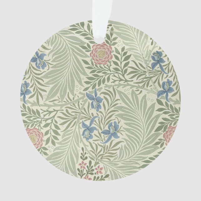 William Morris Larkspur Floral Wallpaper Ornament (Vorderseite)