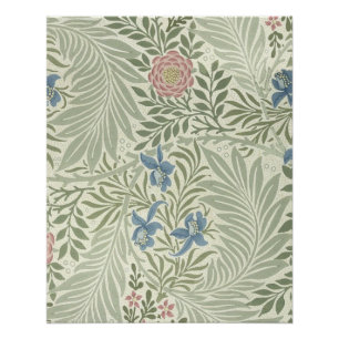 William Morris Larkspur Floral Wallpaper Poster