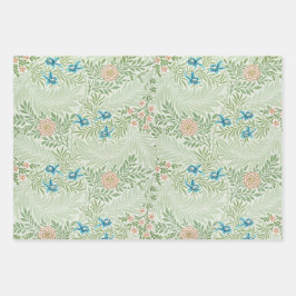William Morris Larkspur Geschenkpapier Set