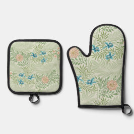William Morris Larkspur Ofenhandschuh & Topflappen-Set