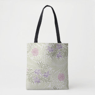 William Morris Lavender & Pink Larkspur Muster