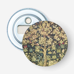 William Morris Lebensbaum Florales Vintage Kunst Flaschenöffner