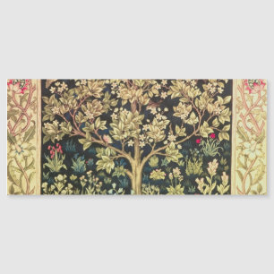 William Morris Lebensbaum Florales Vintage Kunst Magnetkarte