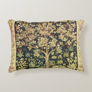 William Morris Lebensbaum Florales Vintage Kunst Zierkissen