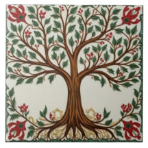 William Morris Lebensbaum Vintage Prä-Rafaelit