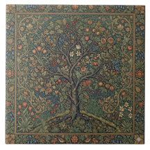 William Morris Lebensbaum Vintage Prä-Rafaelit