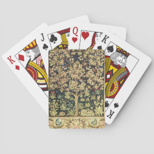 William Morris Lebensbaum Vintage Prä-Rafaelit Spielkarten