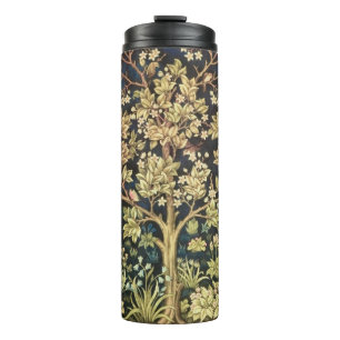 William Morris Lebensbaum Vintage Prä-Rafaelit Thermosbecher