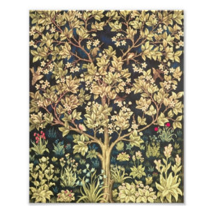 William Morris Lebensbaum Vintage Prä-Rafaelitisch Fotodruck