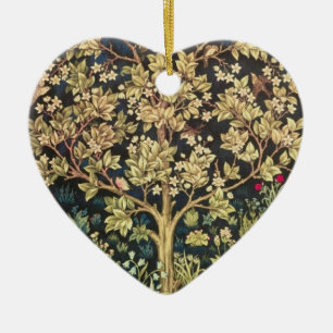 William Morris Lebensbaum Vintage Prä-Rafaelitisch Keramik Ornament