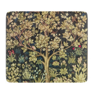 William Morris Lebensbaum Vintage Prä-Raphaelite Schneidebrett