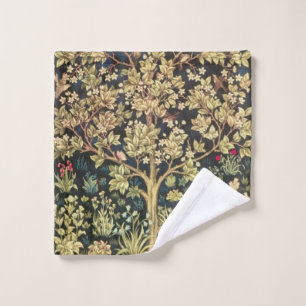 William Morris Lebensbaum Vintage Prä-Raphaelite Waschlappen