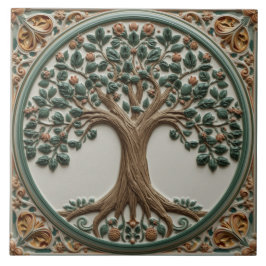 William Morris Lebensbaum Vintage Vor-Raphaeliter Fliese