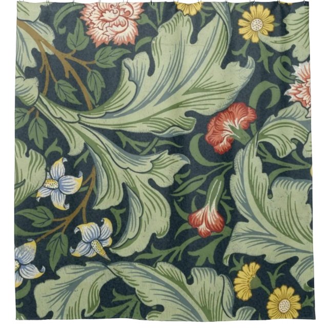 William Morris Leicester Pattern Duschvorhang (Vorderseite)