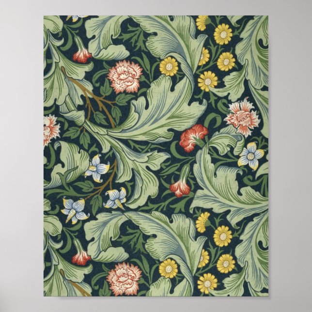 William Morris Leicester Pattern Poster (Vorne)