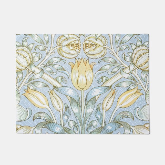 William Morris Lily and Pomegranate Blume Pattern Fußmatte (Vorderseite)